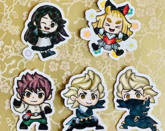 Made in Bravely! Die Cut Sticker(Set of 5)