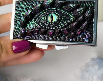 Pudełko na tabletki na 7 dni, Etui na tabletki, Organizer na tabletki na 7 dni, Duży pojemnik na tabletki, Pudełko na tabletki w kształcie smoka, Tygodniowy organizer na tabletki, Uroczy organizer na tabletki, Prezent dla mamy