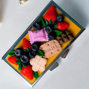 7 day pill box, Pill case, Pill organizer 7 day, Large pill container, Fruit Pill box, Weekly pill organizer, Pill case cute, Gift for mom