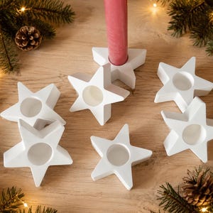 Deko aus gips für weihnachten