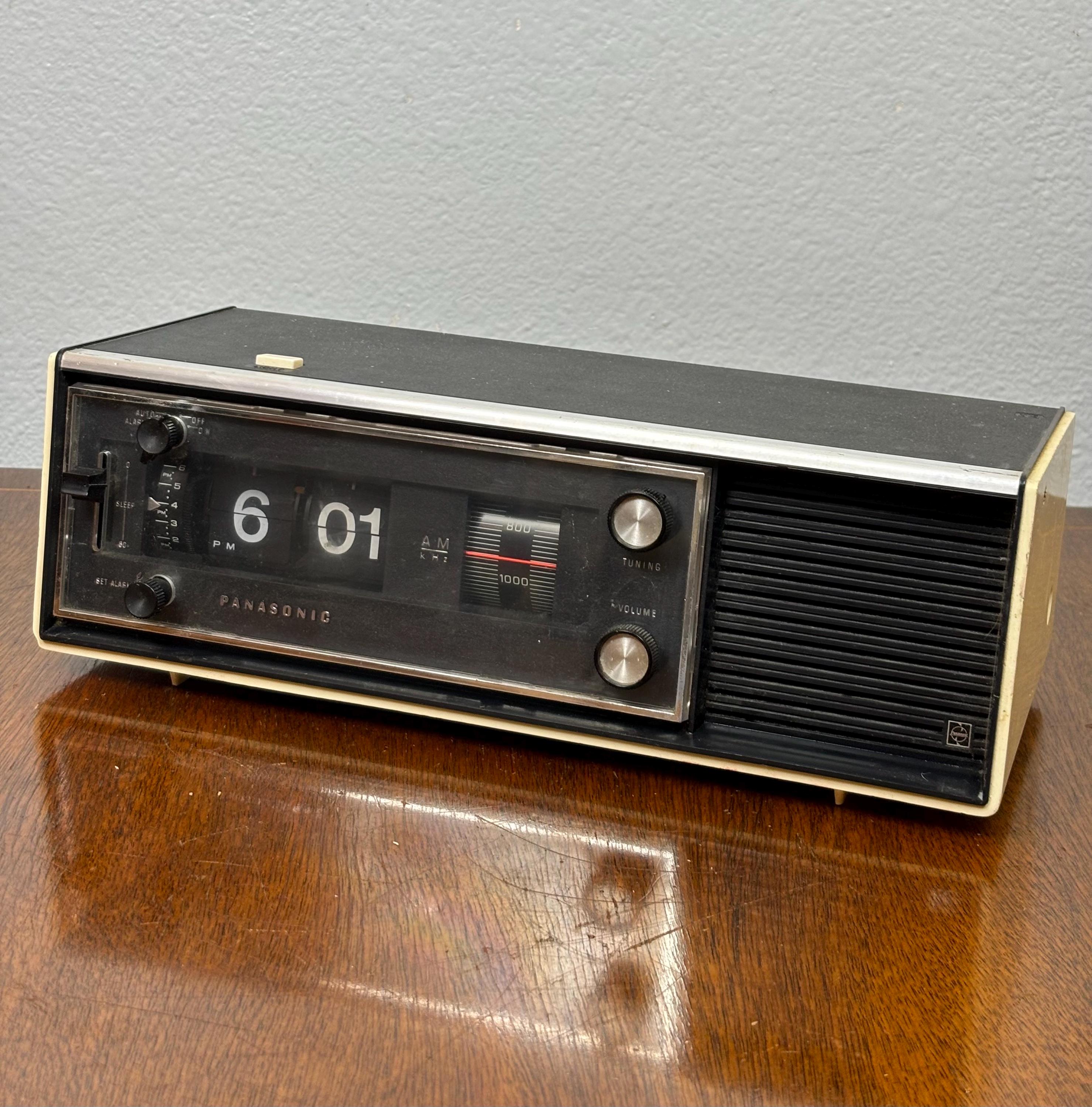 Vintage Flip Clock Radios - Etsy