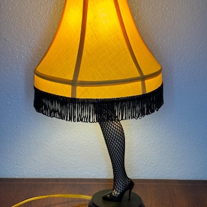 Table Lamp | A Christmas Story Leg Lamp | Stocking | Movie