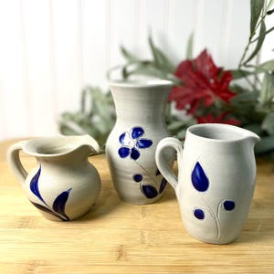 Vintage Williamsburg Pottery, Set Of 3