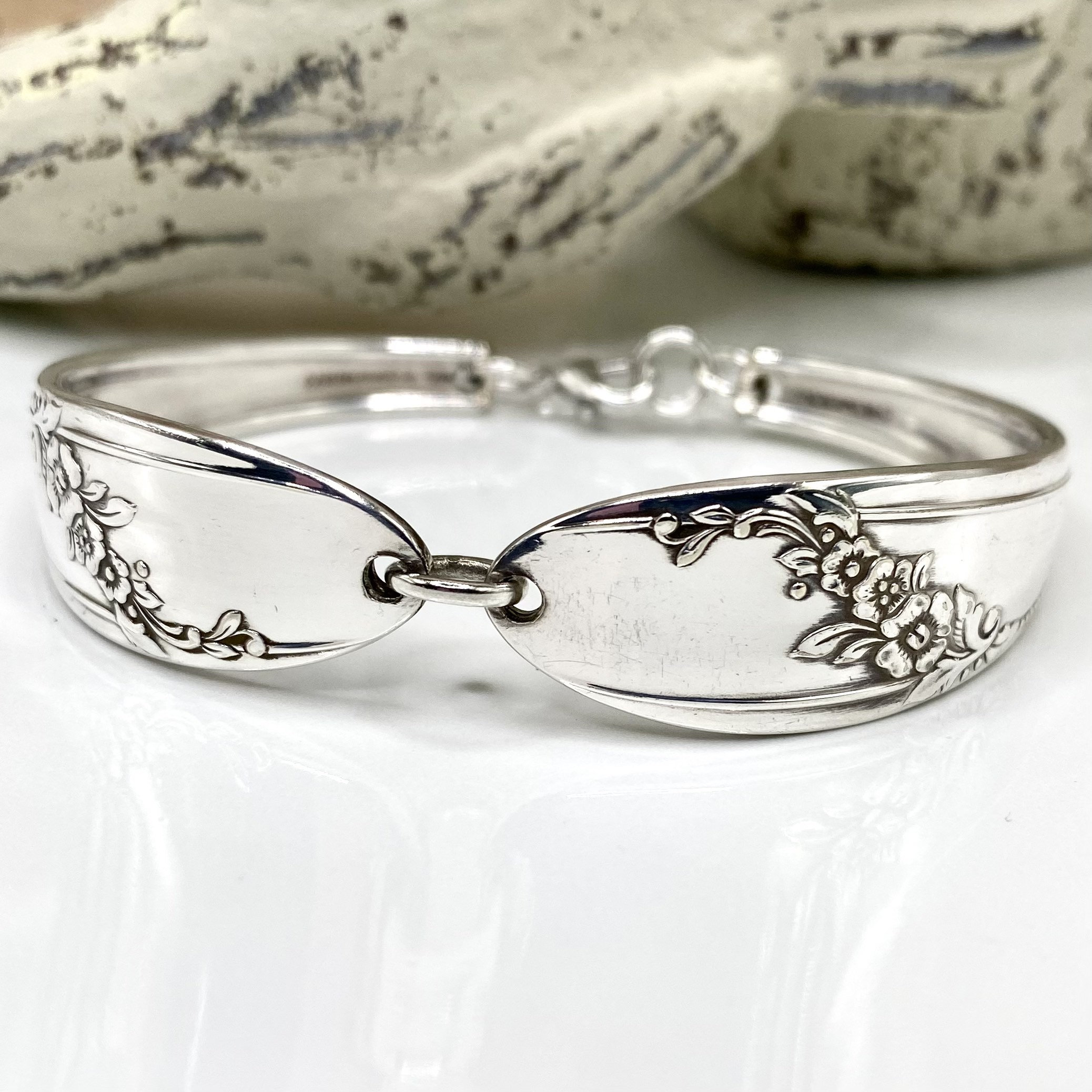 Spoon Bracelet, 1946 QUEEN BESS, Spoon Jewelry Bracelet