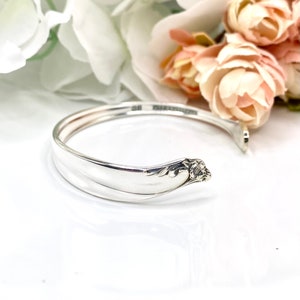 Spoon Bracelet, Cuff, 1961 GAIETY, Spoon Jewelry Bracelet Cuff, Silver Cuff Bracelet For Women, Silverware Bracelet, Silver Cuff Bracelet