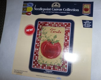 NeedlePoint Canvas of Tomato Canvas Collection by DMC Embroidery