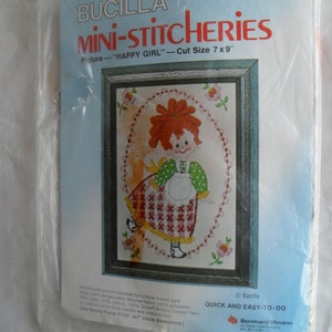 Counted Cross Stitch Embroidery Bucilla Stitchery Spice Bouquet Kit NIP
