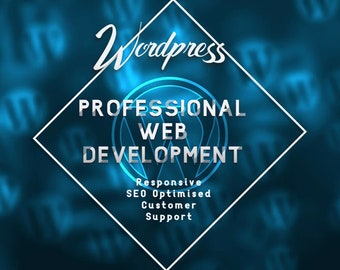 Custom Responsive WordPress Landing/Home Page (Contact For Full Website) Dropshipping