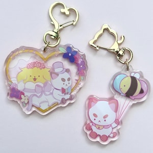 PuppyCat and Sticky, PuppyCat Balloon Acrylic Keychain Charm