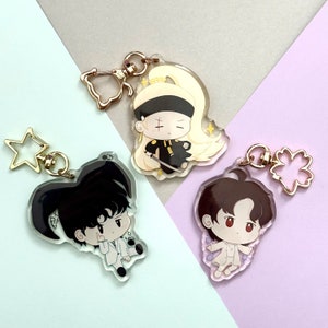 BTS Rapline Keychain Charm