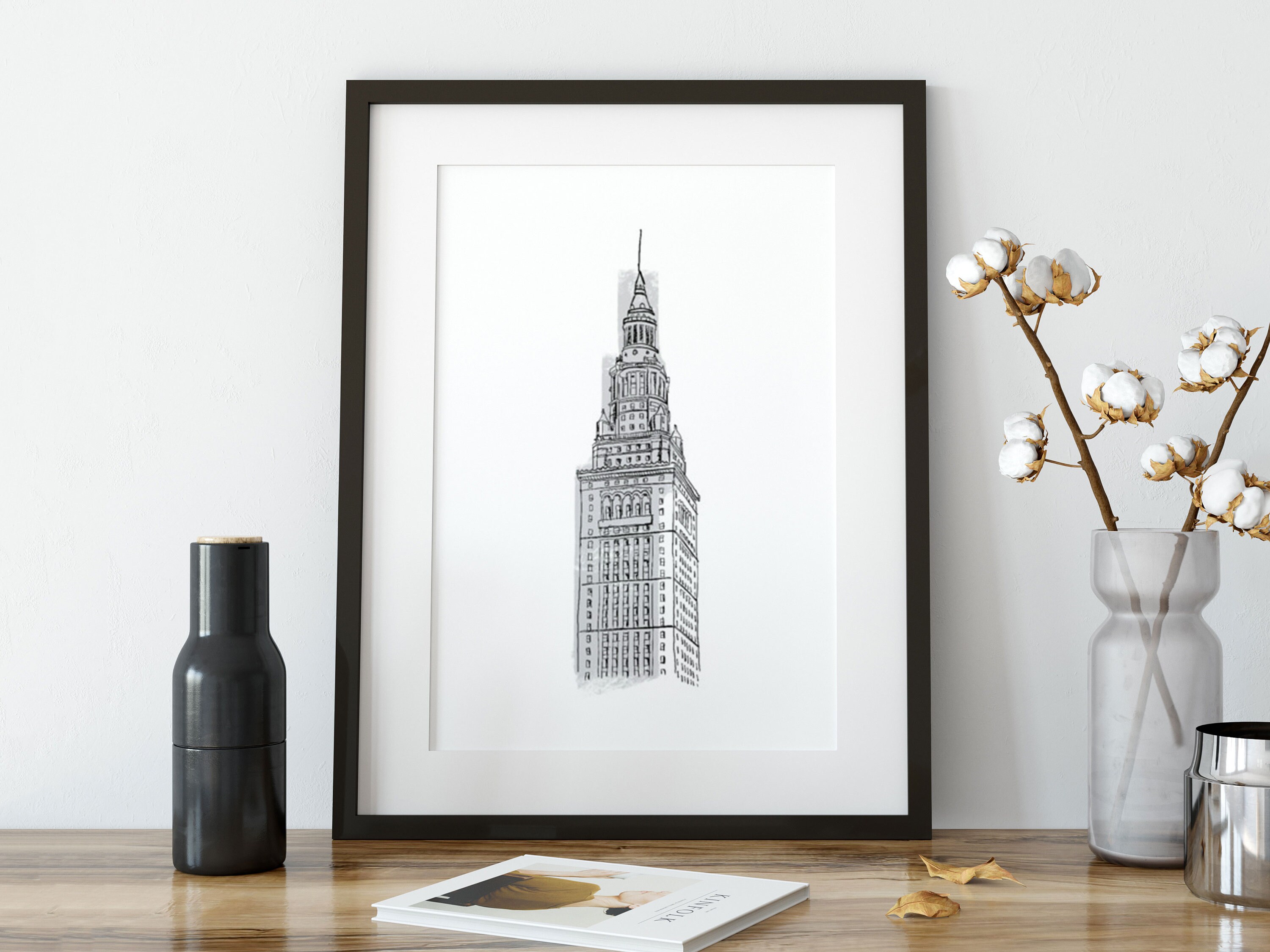 Cleveland - Terminal Tower Print