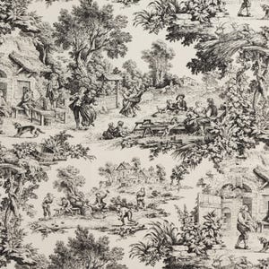 Toile de Jouy Fabric – Timeless Elegance for Home & Fashion | 11 Stunning Colors