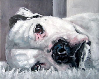 DivaDogs, CUSTOM Pet Portraits Oil Paintings by puci, 8x8"