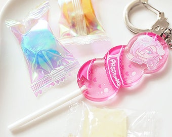 5: Mel's Lollipop Acrylic Charm