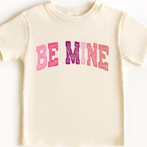 Be Mine Maglietta per bambini di San Valentino, San Valentino per bambini, Maglietta per San Valentino, Maglietta per bambini piccoli, Regali per bambine, Regali per bambini piccoli, San Valentino