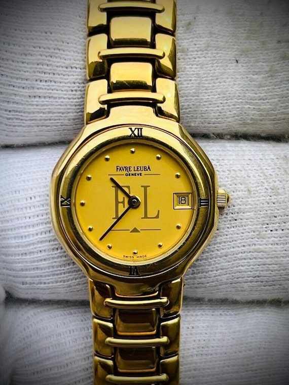 Favre leuba gold watch prices deals