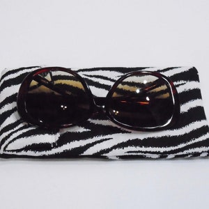 Zebra phone case Cell phone case Sunglasses case Fabric phone pouch Fabric phone case Cosmetics case Glasses case Smartphone image 4