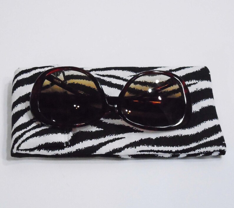 Zebra phone case Cell phone case Sunglasses case Fabric phone pouch Fabric phone case Cosmetics case Glasses case Smartphone image 4