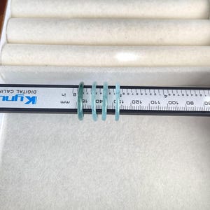 Bagues fines spéciales jade jadéite guatémaltèque, taille US 8