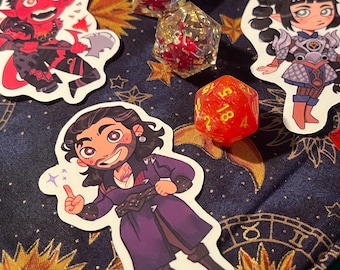 Baldur's Gate 3 Chibi STICKERS