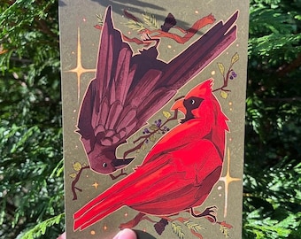 Cardinal & Crow Print