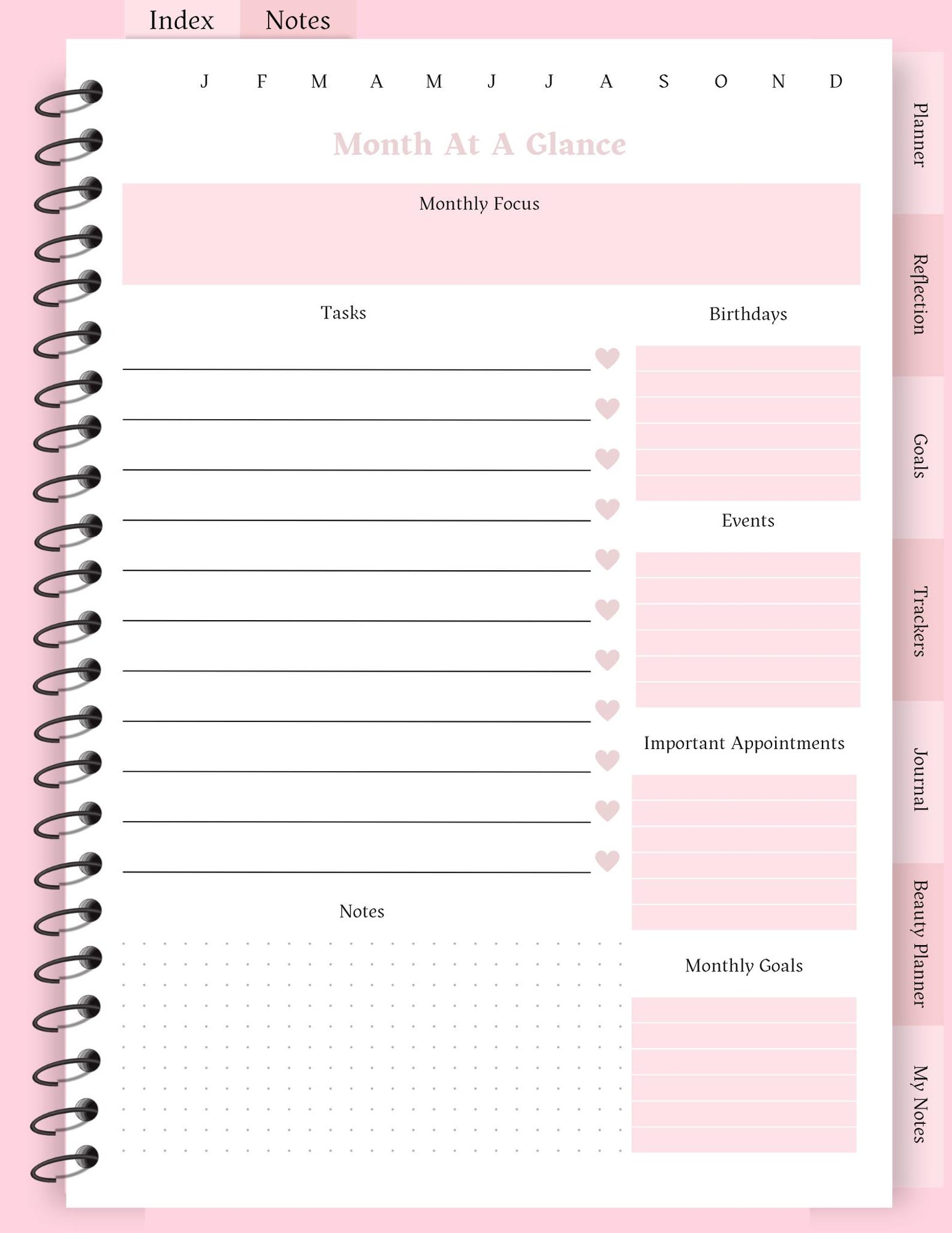 Self-care Digital Journal: Women's Wellness, 58-page PDF Printable - Etsy