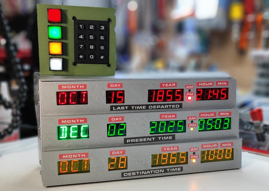 バック・トゥ・ザ・フューチャー タイムサーキット - Etsy 日本