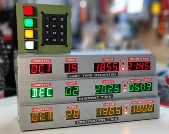 バック・トゥ・ザ・フューチャー /// 風の壁掛け時計（時計塔の文字盤