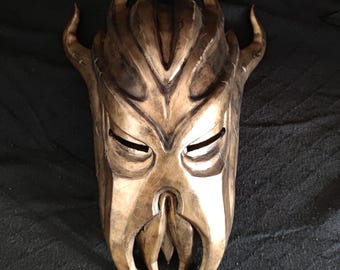 Miraak (inspirierte) Maske für Cosplay