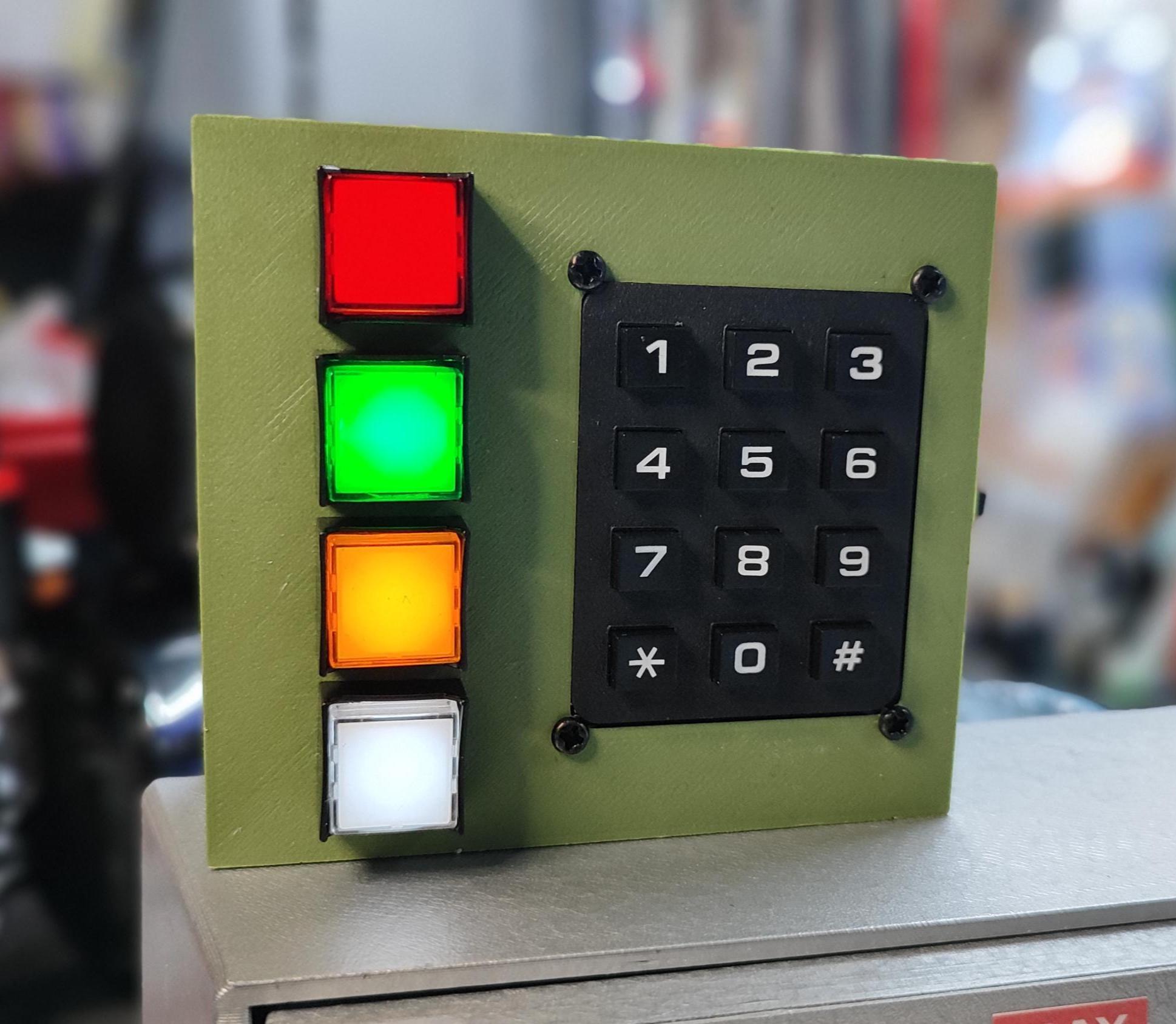 バックトゥーザフューチャー デロリアン タイムサーキットスイッチ1／1