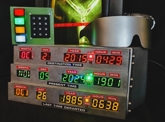 バックトゥザフューチャー　BTTF タイムサーキット　デロリアン　ライトボックス 楽天市場】映画 バック・トゥ・ザ・フューチャー デロリアンの