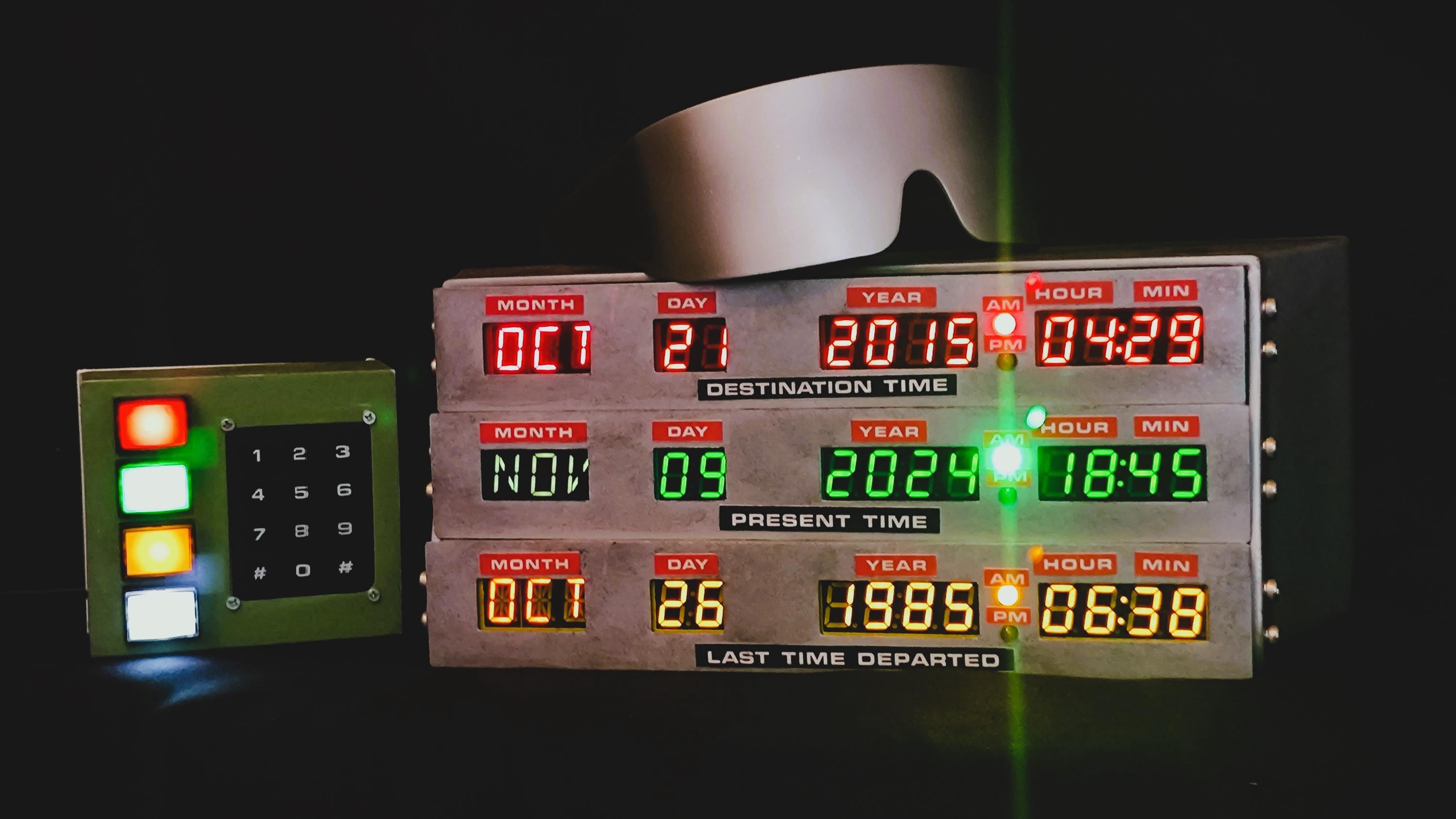 Back to the Future Time Circuits - Etsy Canada