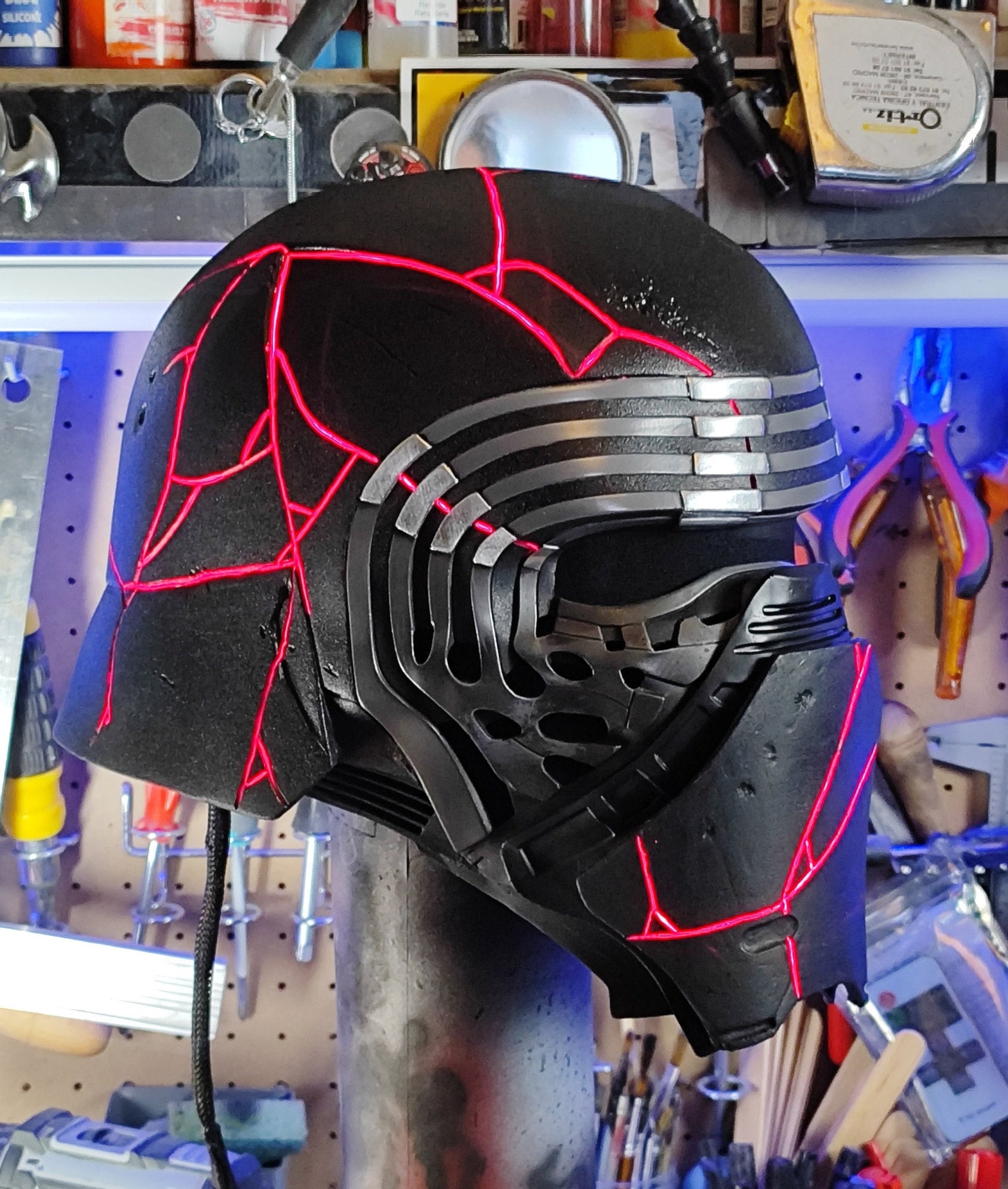 Kylo Ren Inspired Helmet TROS - Etsy
