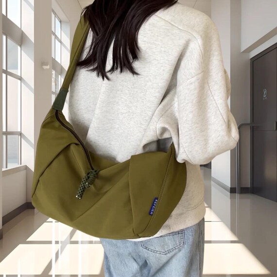 Women s Japanese Nylon Crossbody Bag Waterproof Shoulder Bag for Students Lightweight Large Capacity Commuter Bag Etsy Ireland