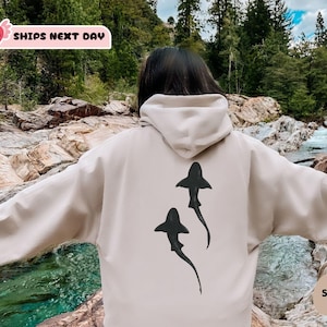 Whale Shark Hoodie: Beachy Christian Surf Crewneck