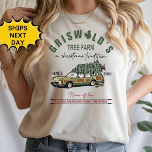 Griswold&#39;s Christmas Shirt, Christmas Family, Christmas Gift, Tree Shirt, Griswold&#39;s Tree Farm Since 1989 Shirt, Cute Christmas Shirt