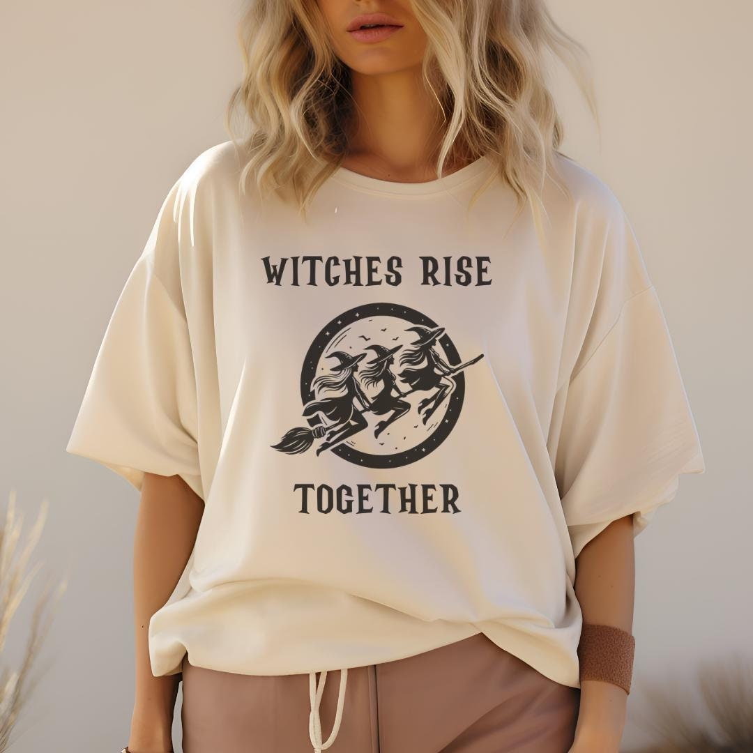 Comfort Colors?? Witches Rise Together Shirt, Feminist Witch Shirt ...