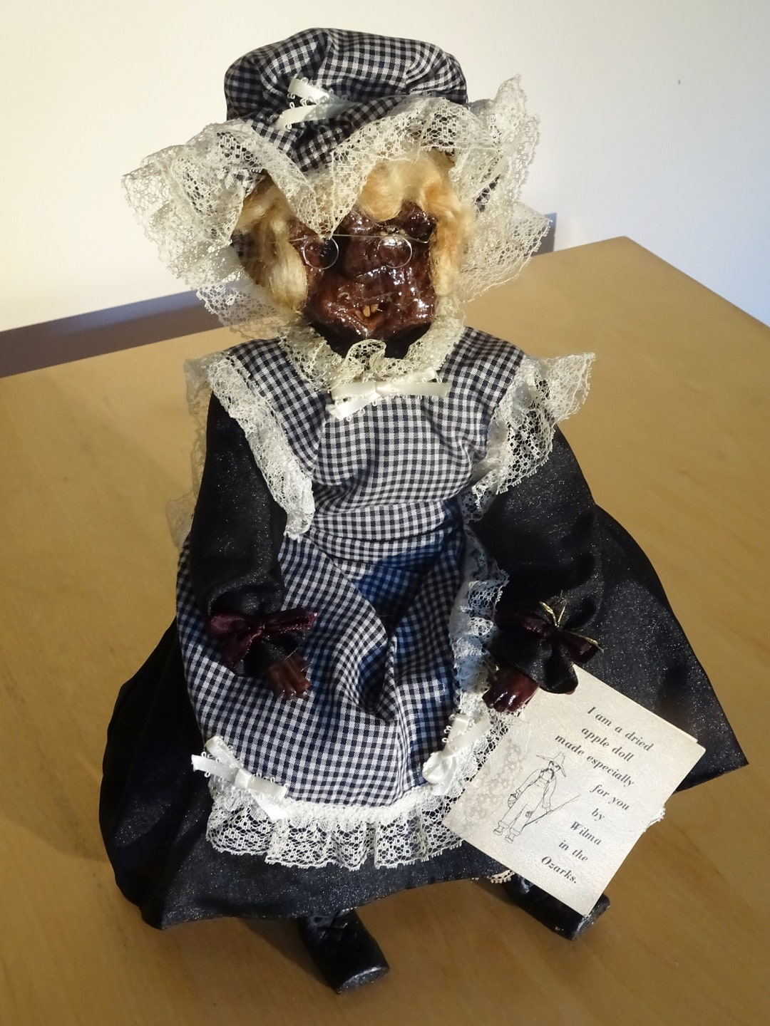 Vintage Dried Apple Doll 1980s Etsy