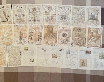 Pagine di replica del libro di incantesimi di magia pratica, volumi I-III, Libro delle ombre