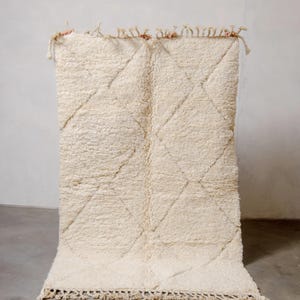 60% OFF Beni Ourain Handmade Rug | Moroccan Rugs | Handmade Area Rugs from Morocco | Custom Moroccan Style Rugs