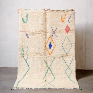 60% OFF Beni Ourain Handmade Rug | Moroccan Rugs | Handmade Area Rugs from Morocco | Custom Moroccan Style Rugs