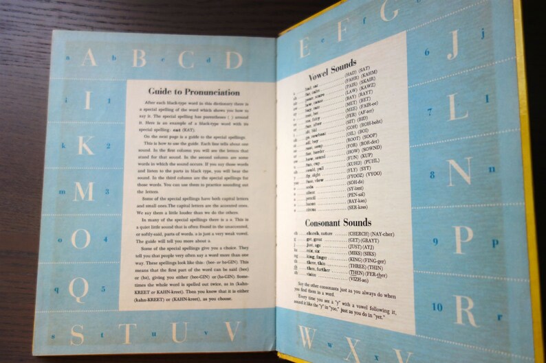 Golden Book Dictionary Illustrated Dictionary Volume 2 Ch to Etsy