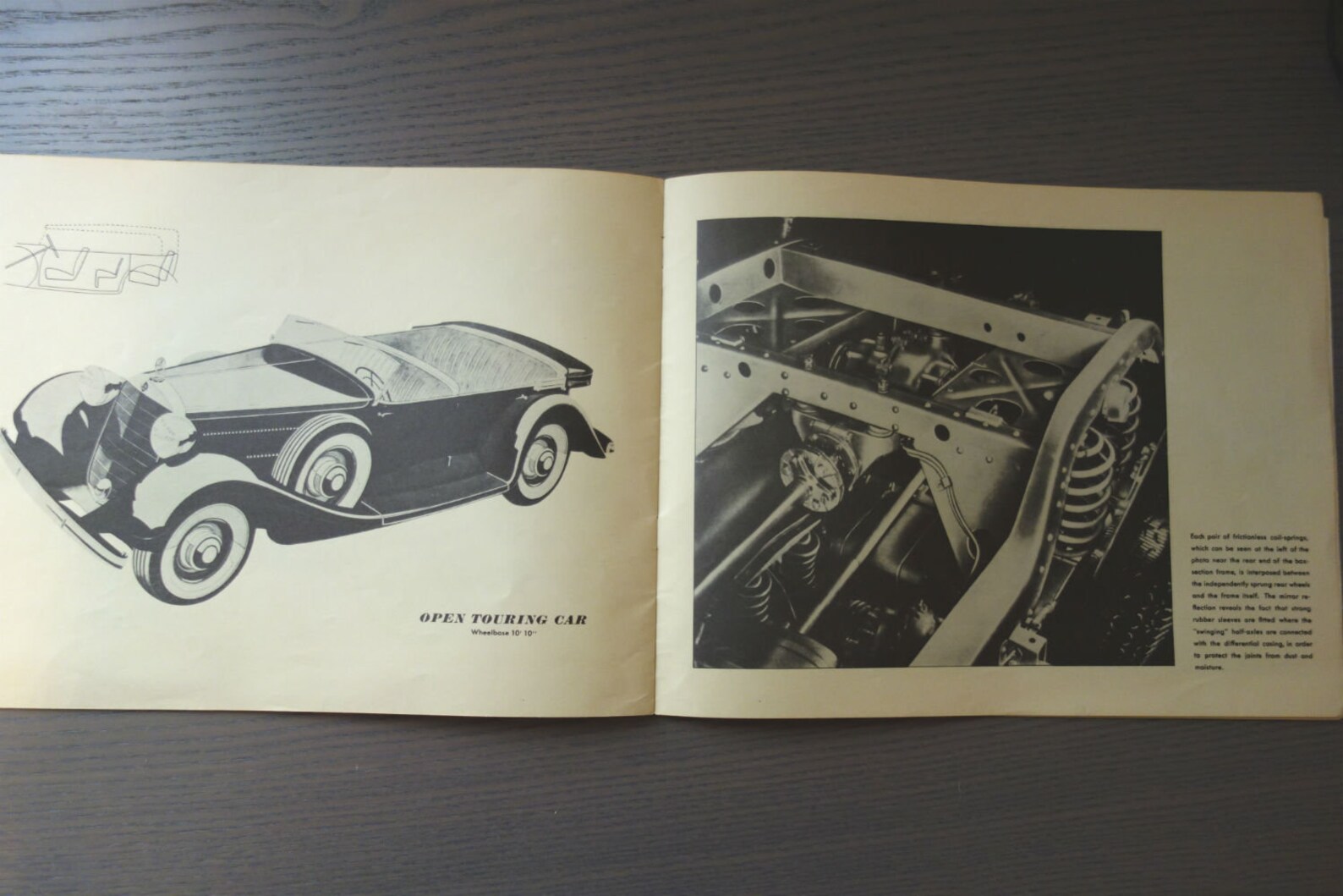 Vintage Mercedes Catalog Illustrated '50s Reprint of Etsy