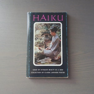 Vintage Haiku Book: Hallmark Editions, Japanese Poetry (1970)