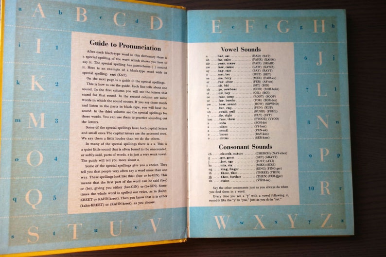 Golden Book Dictionary Illustrated Dictionary Volume 2 Ch to Etsy