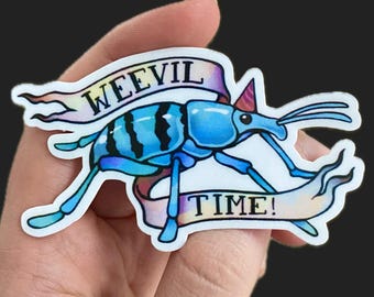 Weevil Time! sticker