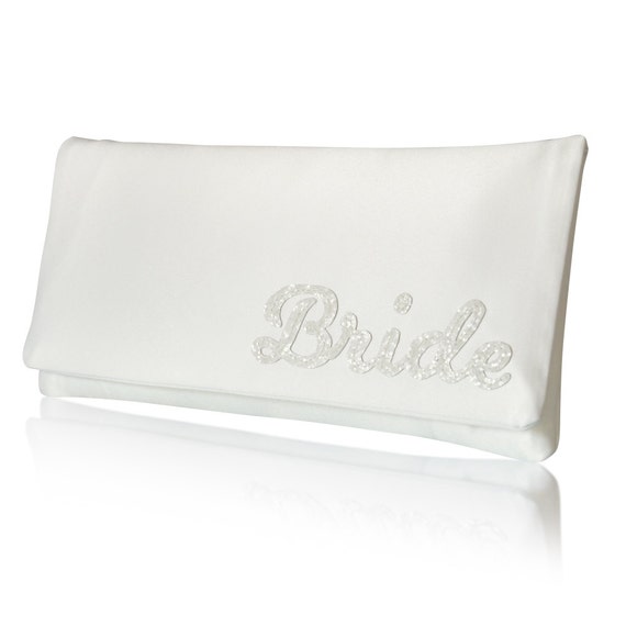 wedding day clutch purse