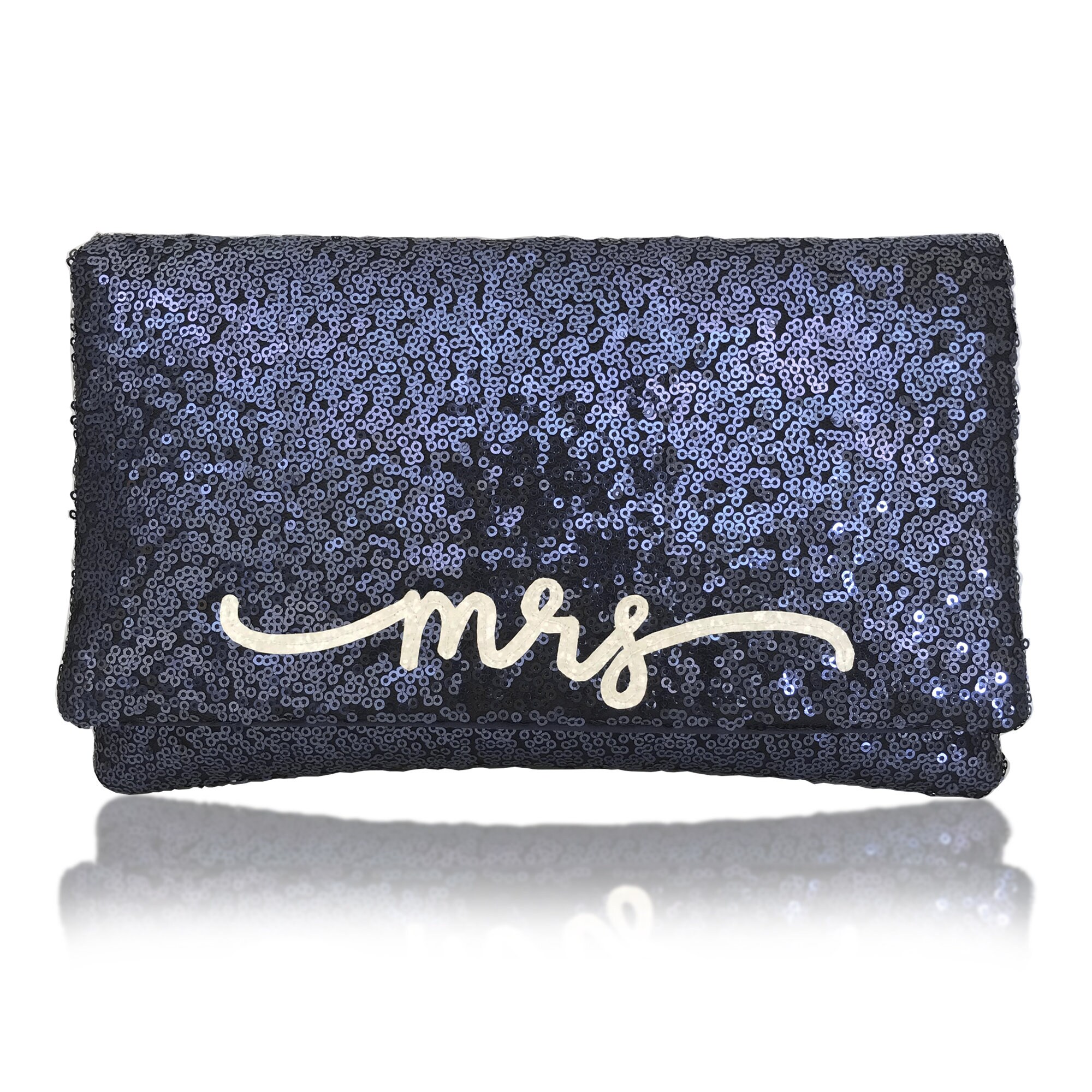 Navy sparkly clearance bag