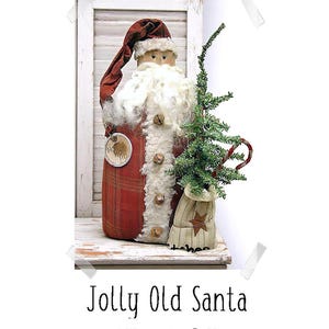 Lustiger alter Weihnachtsmann E-Pattern #117