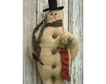 113 - Mr. Winter Snowman Ornament e-Pattern